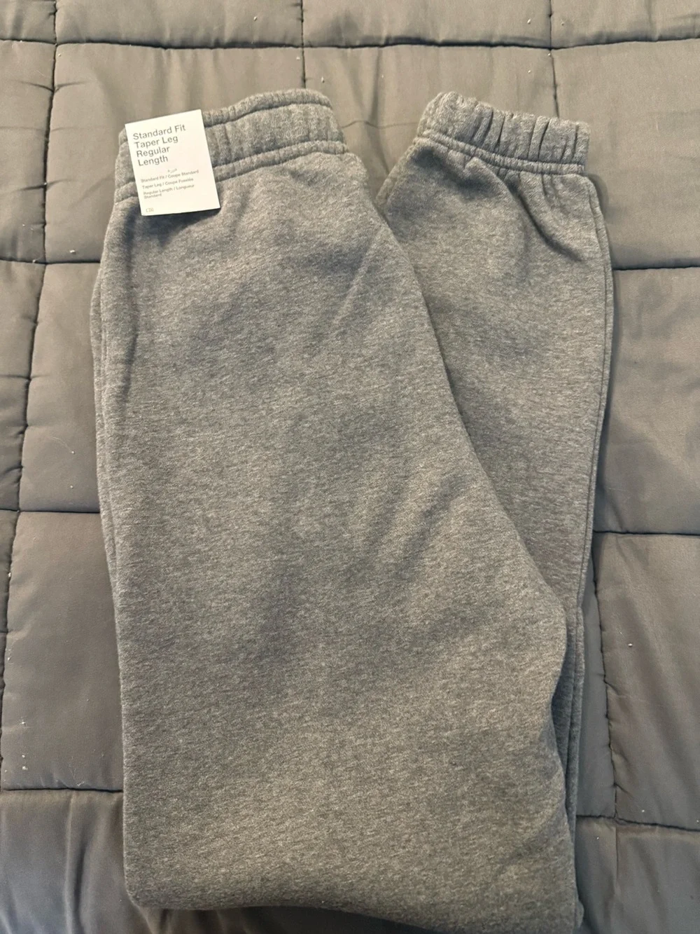 Nike Men’s Gray Fleece Joggers Size XS - Picture 3 of 3